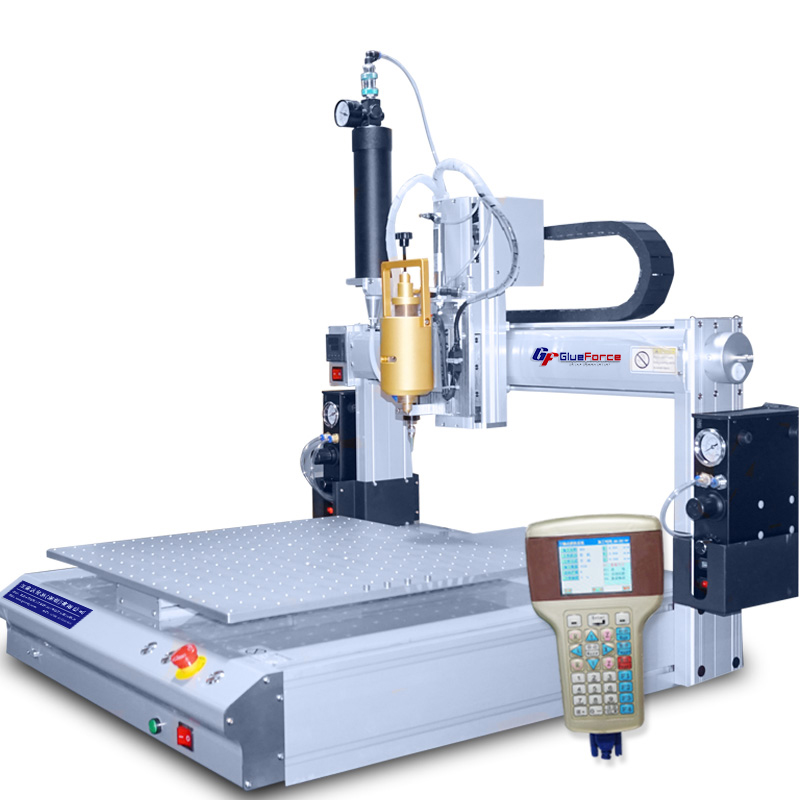 固科/Glueforce三轴热熔胶硅胶双头一体点胶机TZ-66-快连