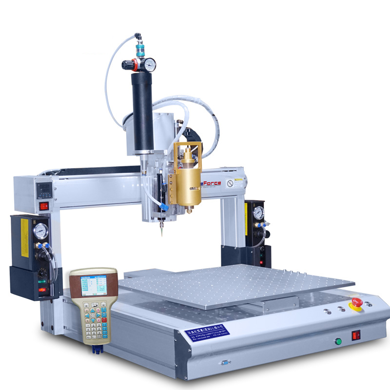 固科/Glueforce三轴热熔胶硅胶双头一体点胶机TZ-66-快连